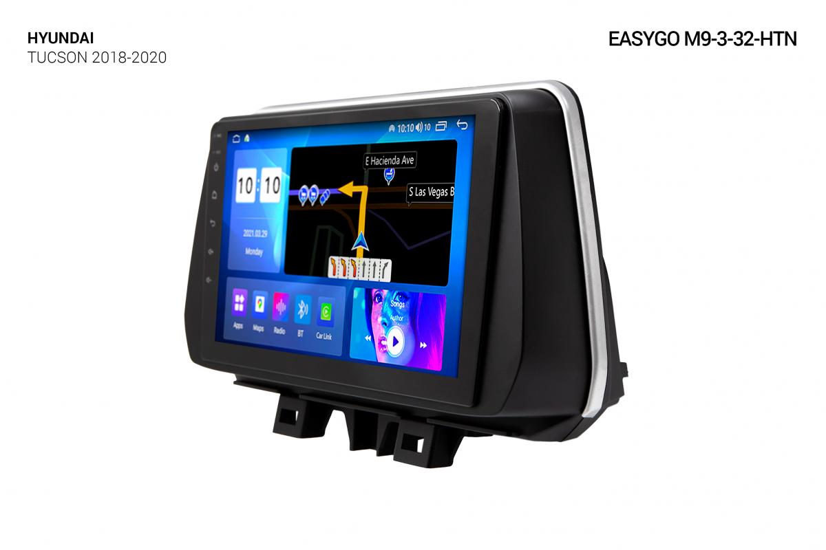 Штатная автомагнитола EasyGo M9-3-32-HTN Hyundai Tucson 2018-2020