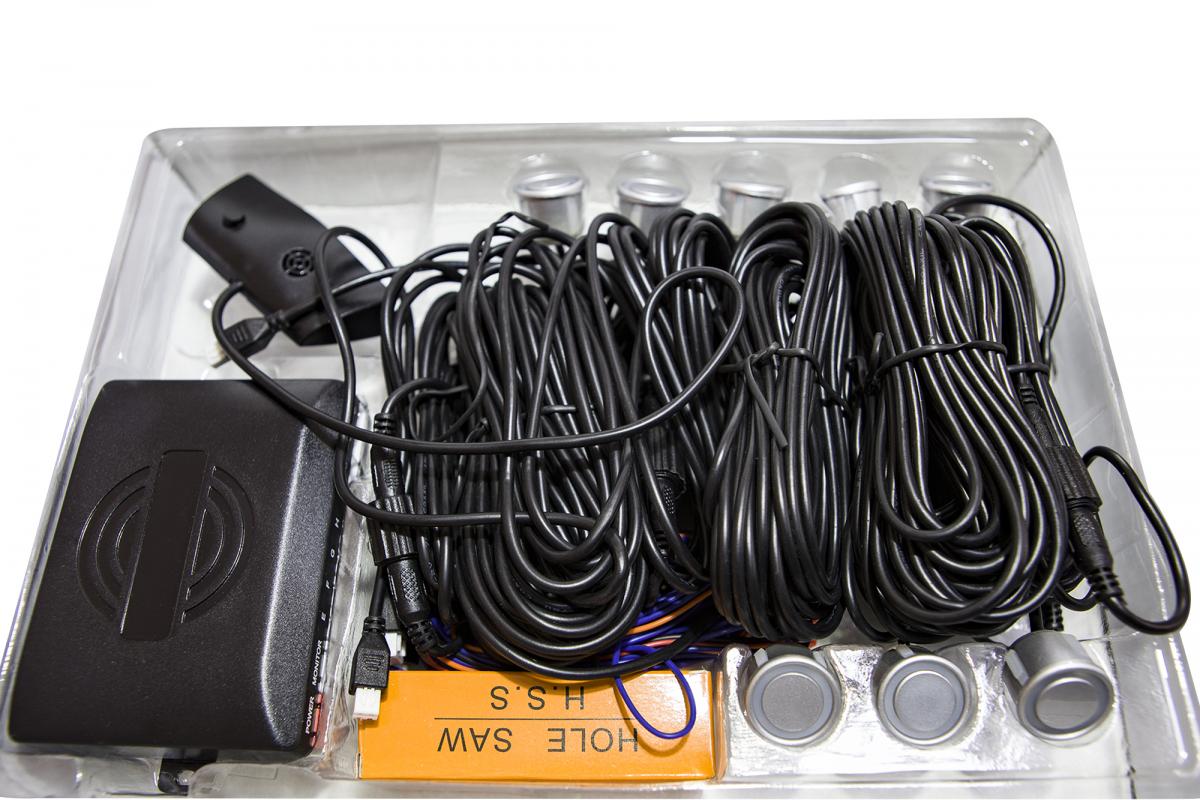 Паркувальний радар Falcon 858K silver-8