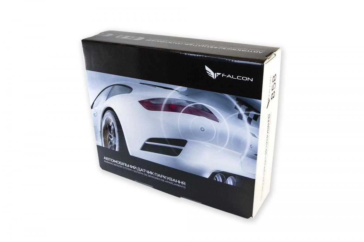 Паркувальний радар Falcon 858K silver-8