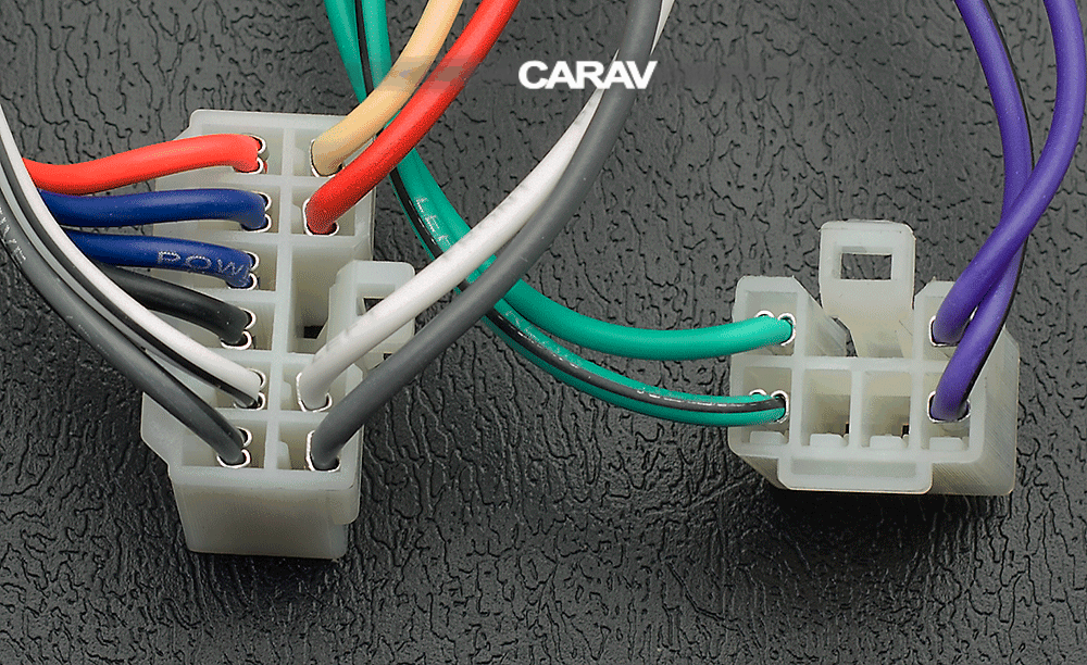 Переходник CARAV 12-122 ISO Toyota, Lexus, Daihatsu