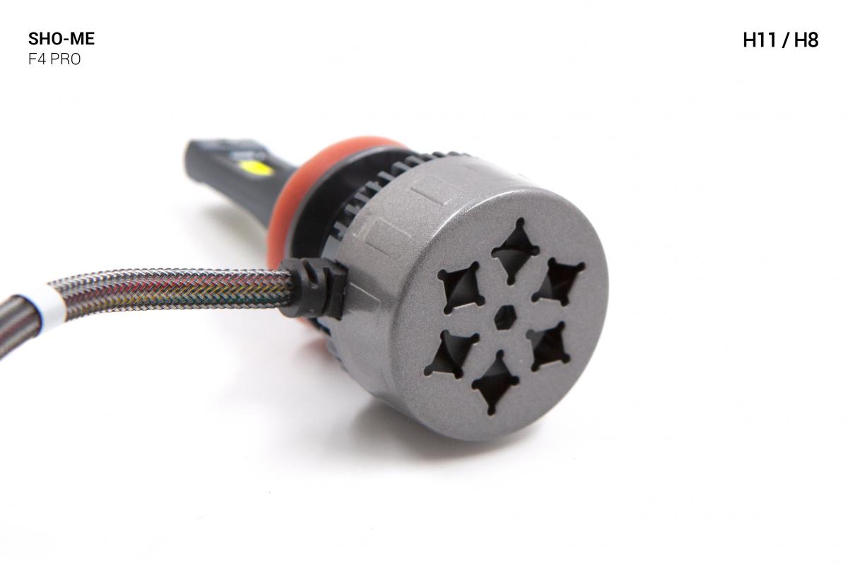 Комплект світлодіодних ламп Sho-Me F4-Pro H11 45W
