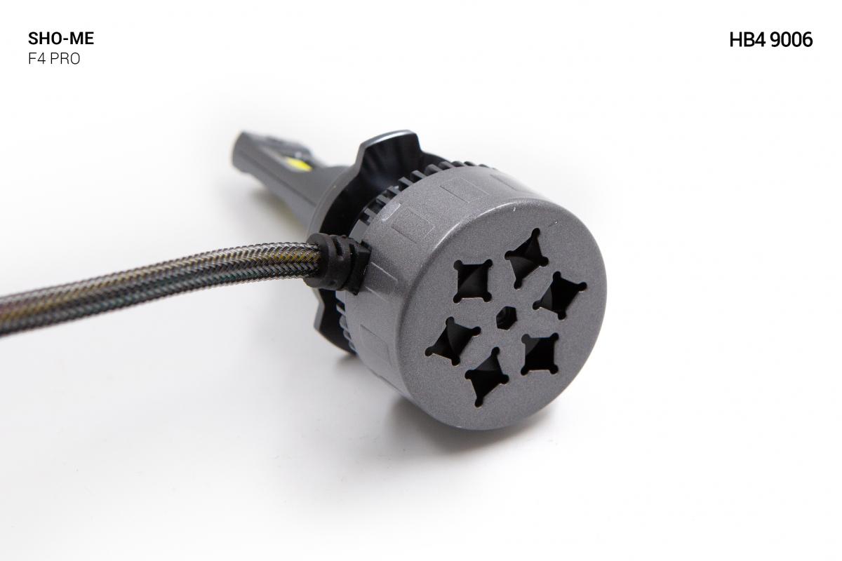 Комплект світлодіодних ламп Sho-Me F4-Pro 9006 (HB4) 45W