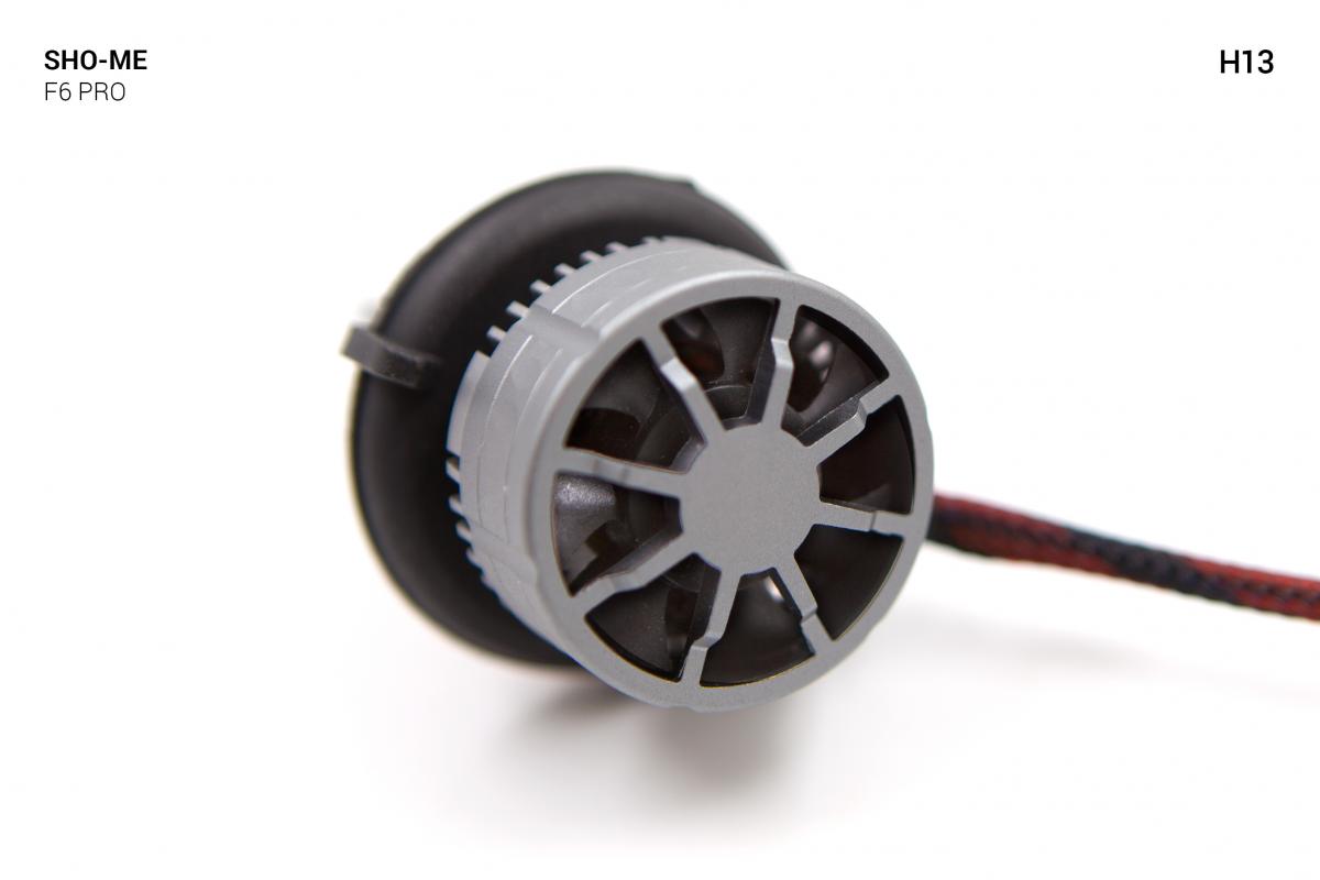 Комплект світлодіодних ламп Sho-Me F6-Pro H13 35W