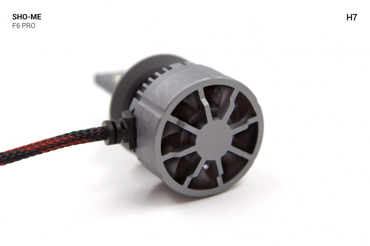 Комплект светодиодных ламп Sho-Me F6-Pro H7 35W