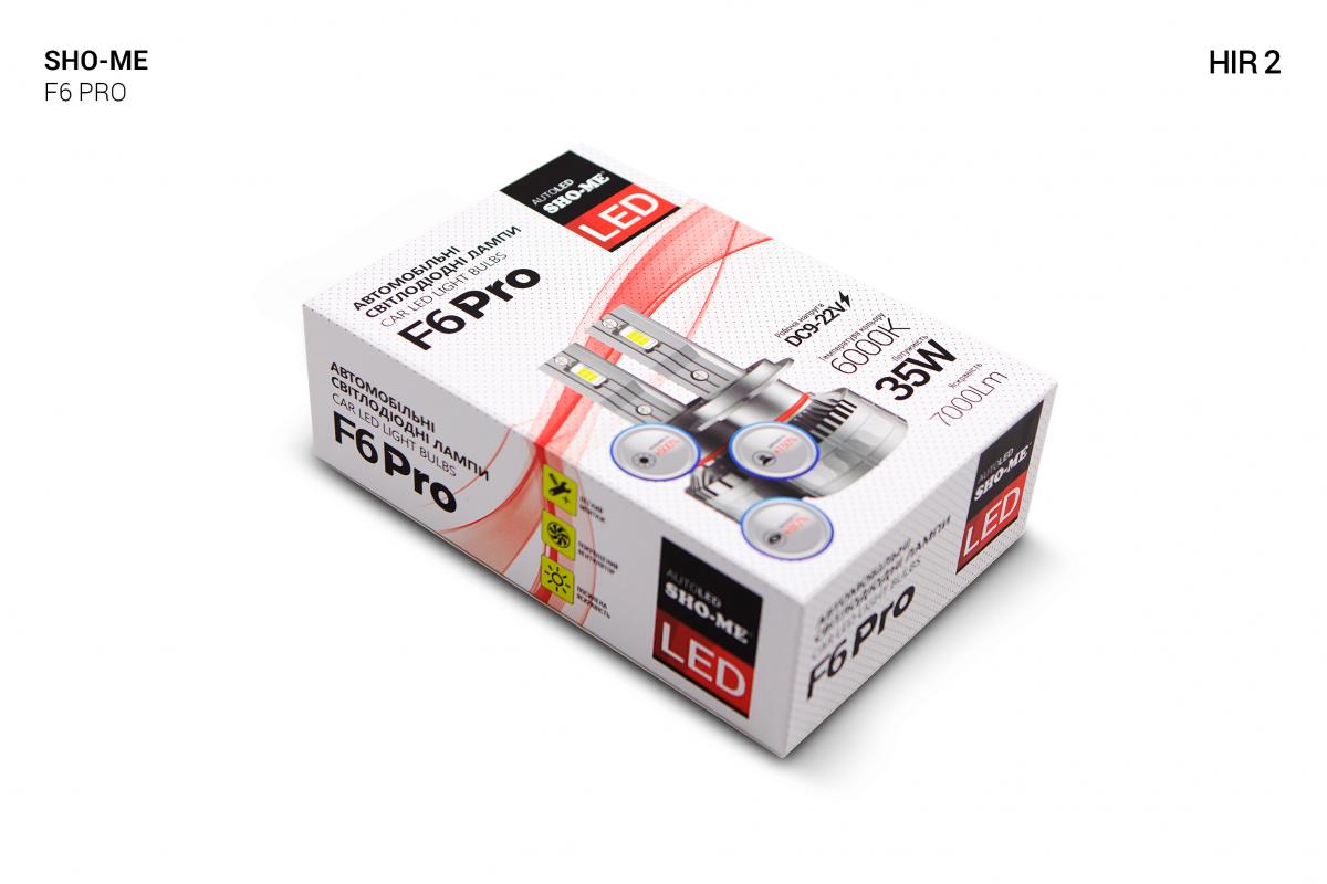 Комплект світлодіодних ламп Sho-Me F6-Pro HIR2 35W