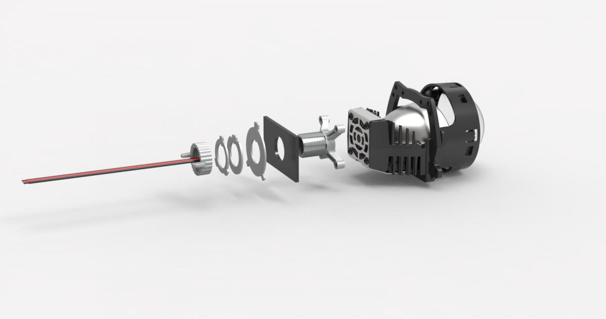 Комплект линз Infolight Truck Lense 24V