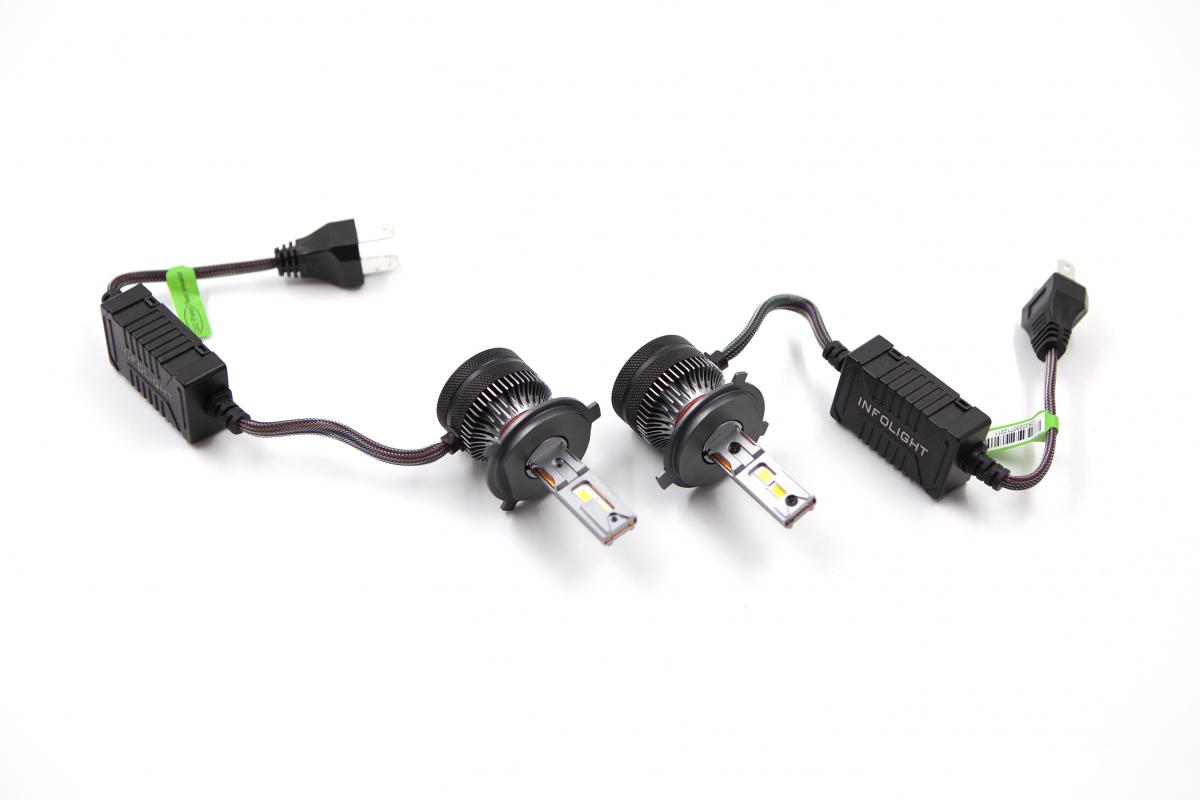 Комплект світлодіодних ламп Infolight S3 H4 60W
