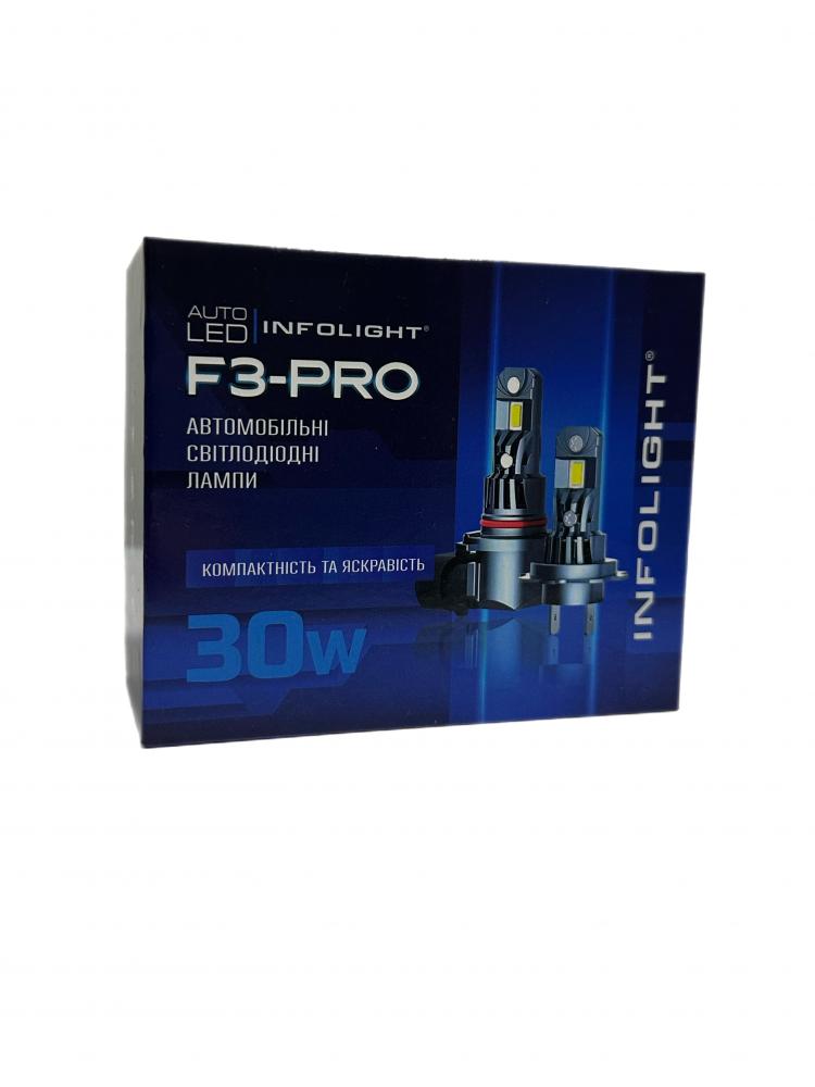 Комплект светодиодных ламп Infolight F3-Pro 9006 30W