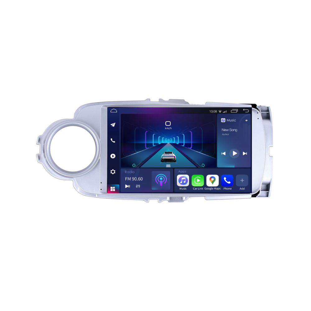 Штатное головное устройство EasyGo TOY912-F50 9 inch Toyota Yaris (XP130) 2011-2014