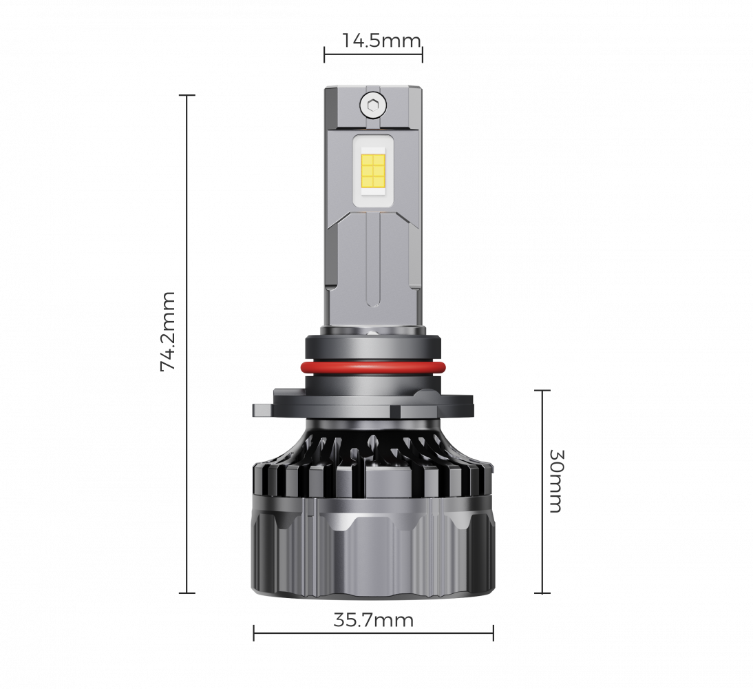 Комплект світлодіодних ламп Infolight M1 9005 55W
