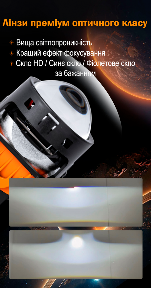 Комплект линз Infolight C2 BI-LED