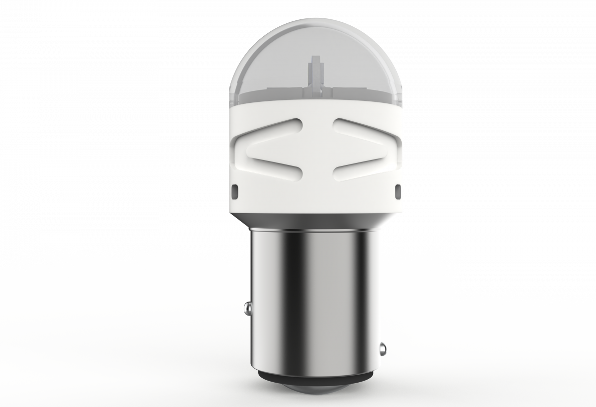 Комплект светодиодных ламп Infolight P21/5W, BAY15D (1157) Red