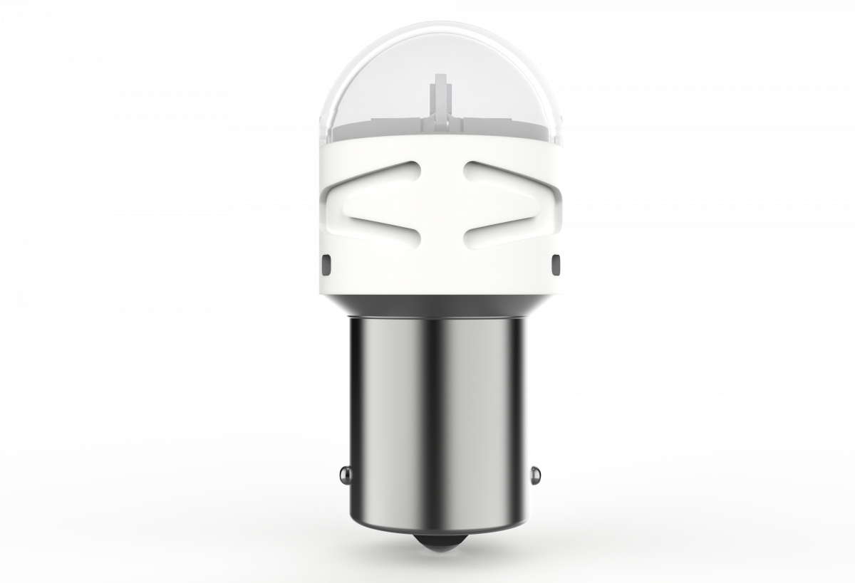 Комплект светодиодных ламп Infolight P21W, BA15S (1156) Red