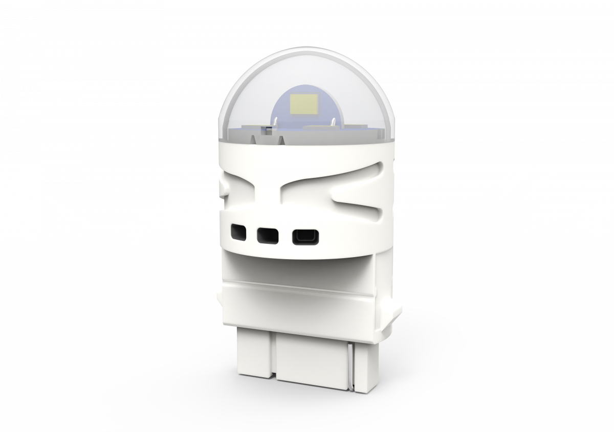 Комплект світлодіодних ламп Infolight P27W (3156) Red