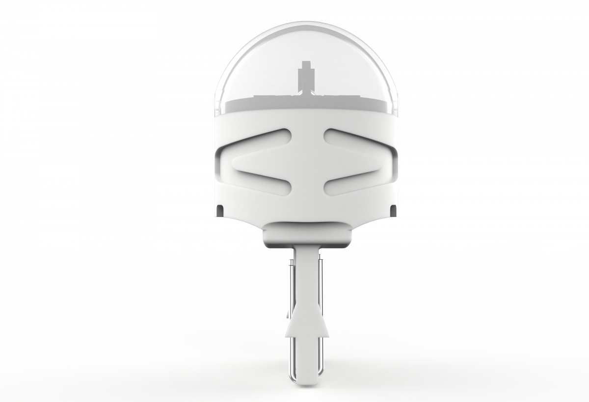 Комплект светодиодных ламп Infolight T20, 7443 (w21/5w) Red