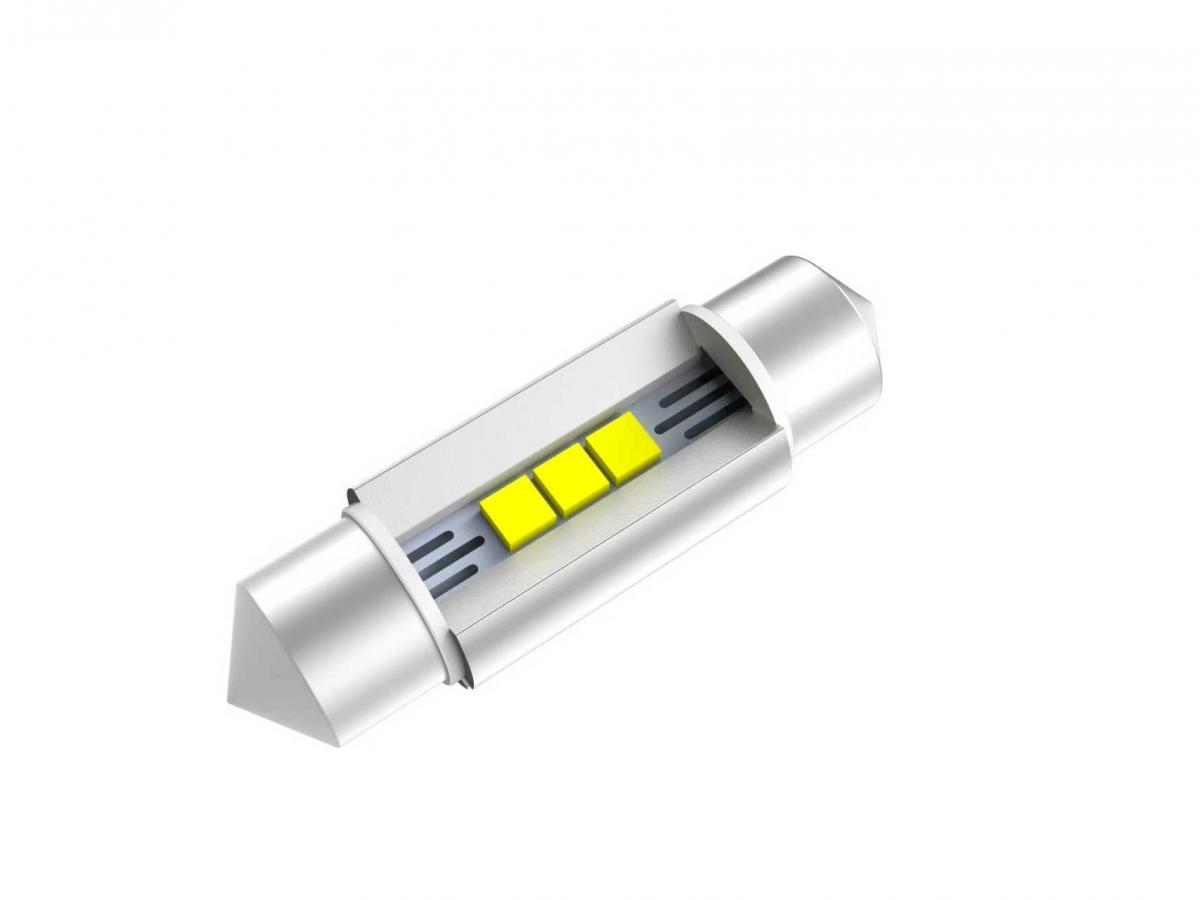 Комплект светодиодных ламп Infolight C5W-FS-36 (36 мм) Canbus