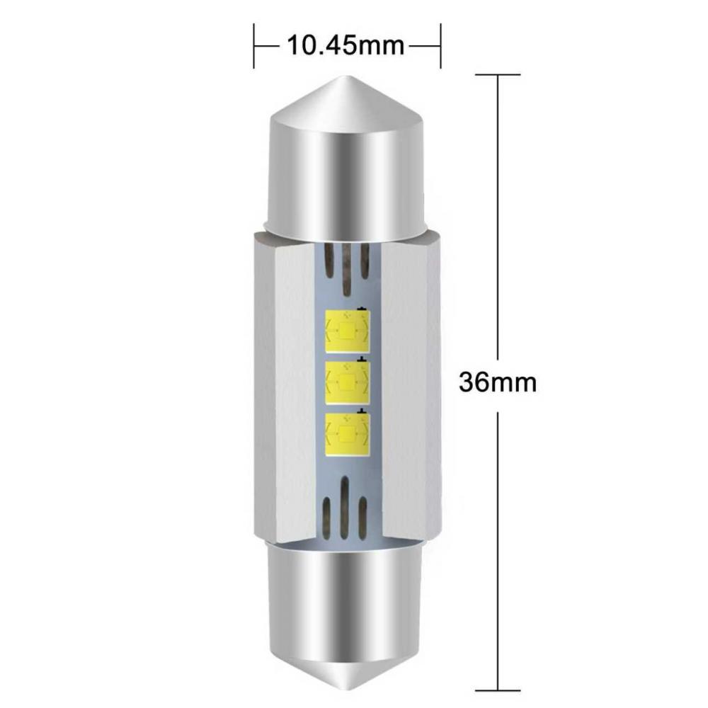 Комплект светодиодных ламп Infolight C5W-FS-36 (36 мм) Canbus