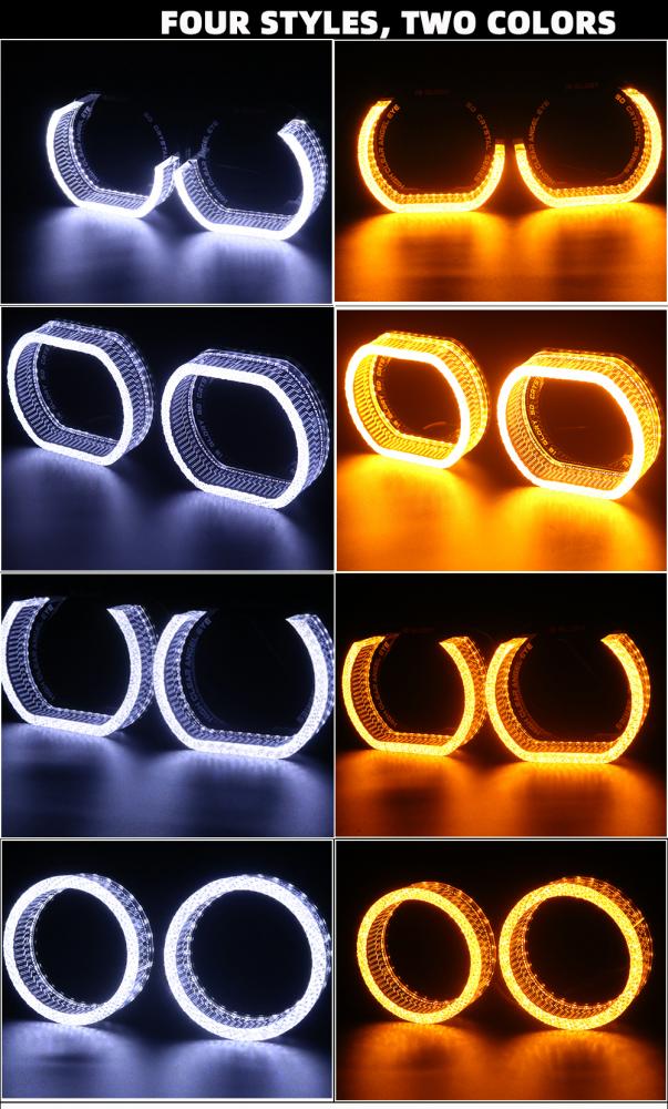 Декоративна маска для лінзи i7O с LED